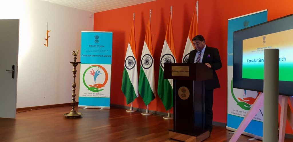 Indian Consular Services in Zurich – twice a month