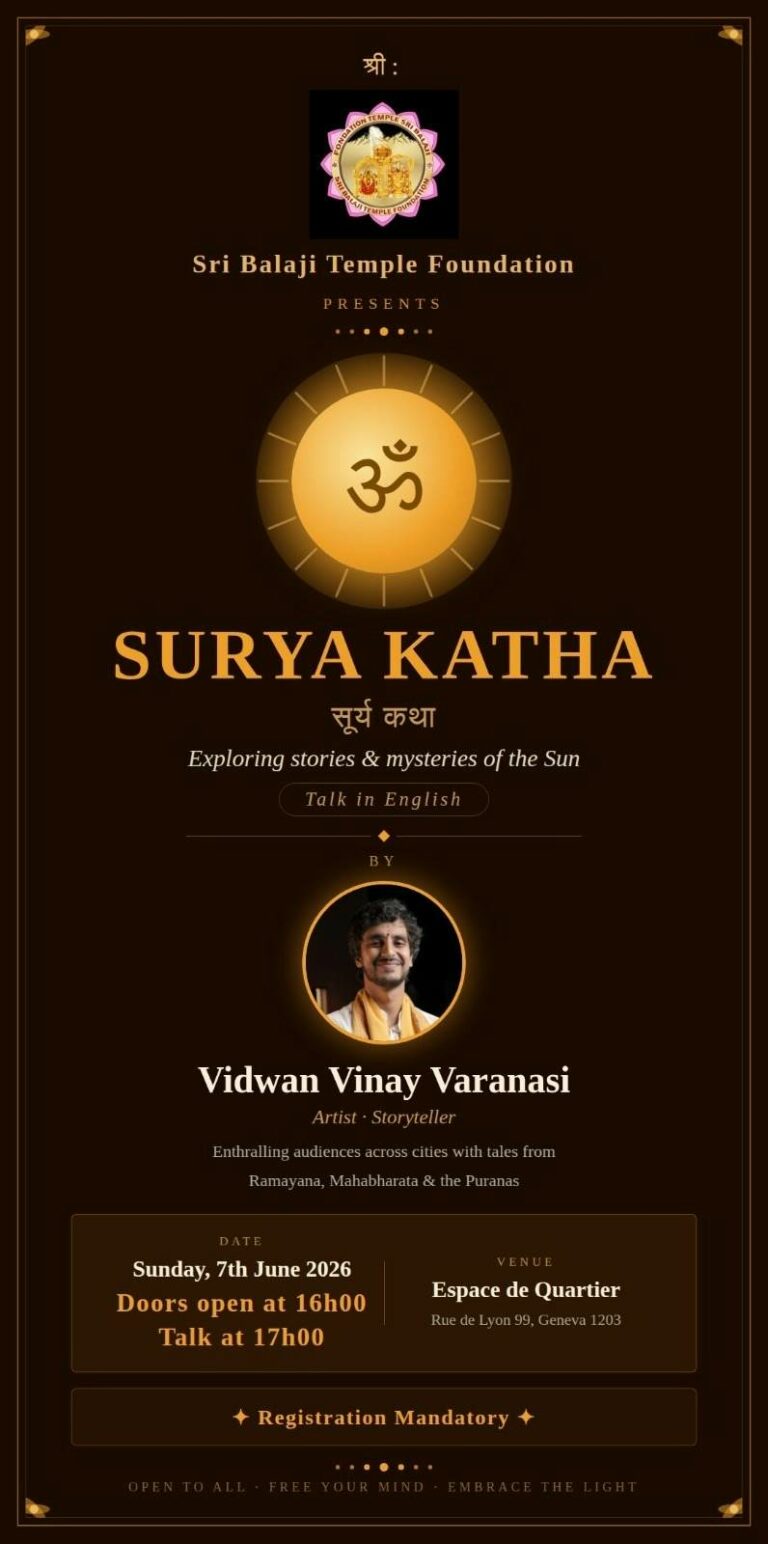 Vinaya Varanasi Geneva 2026
