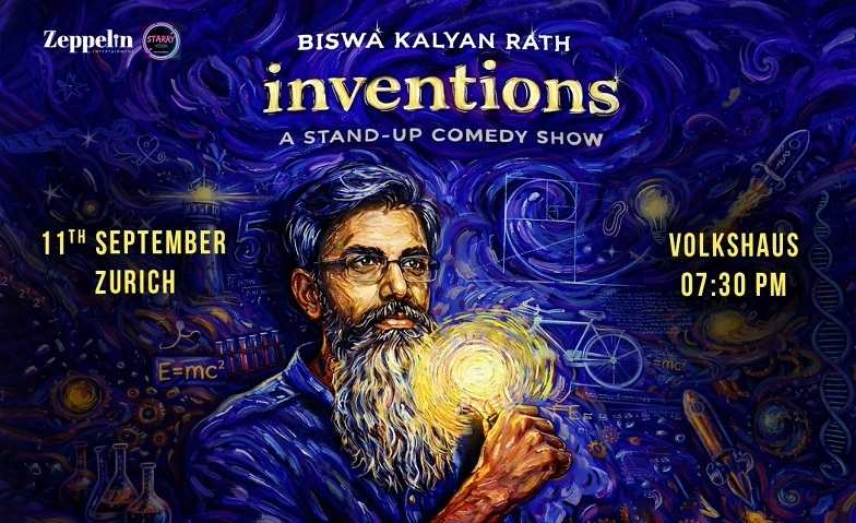 Indian Stand-up Comedy, Zurich, 11.Sep.2026